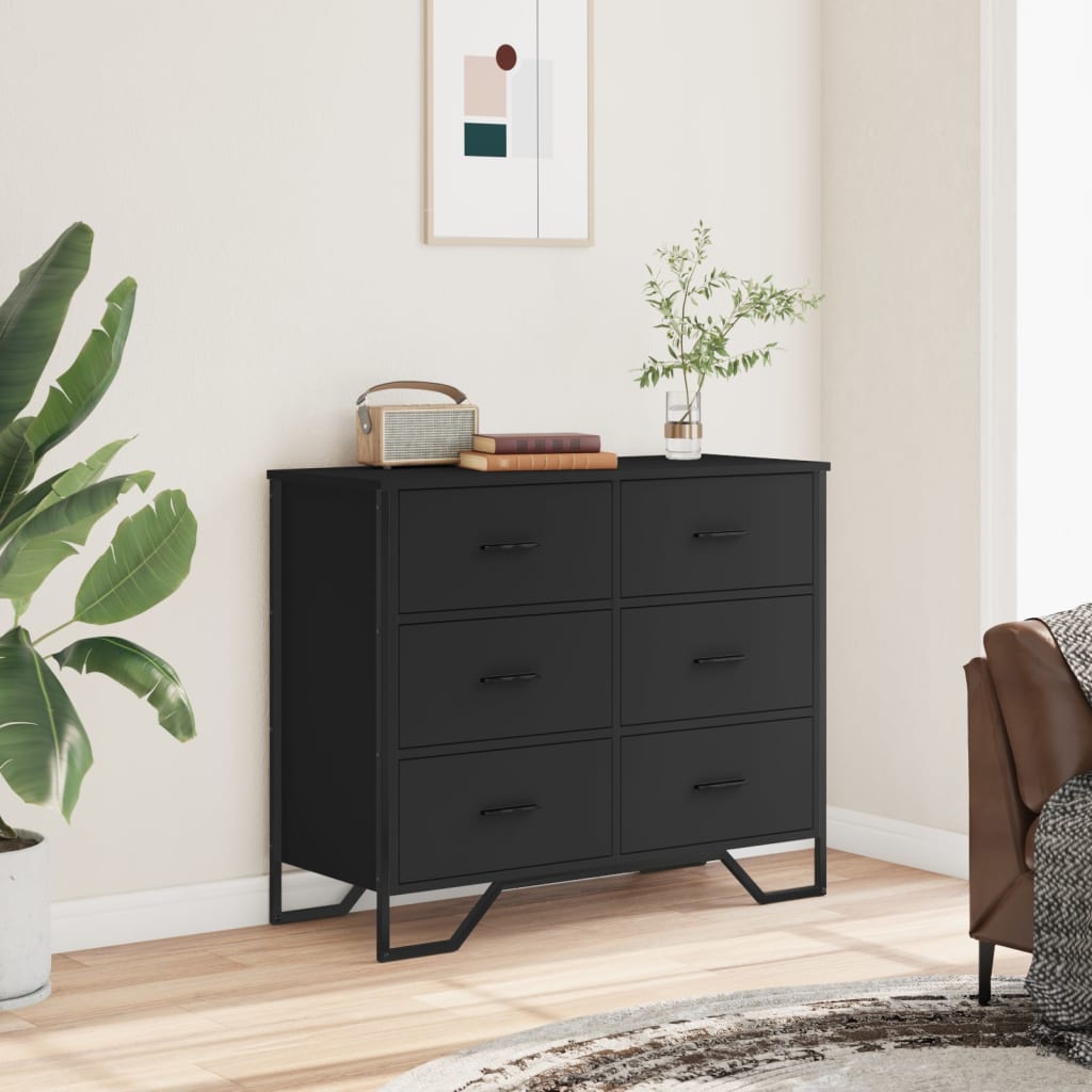 Commode 91X35,5X74,5 Cm Bois D'ingénierie