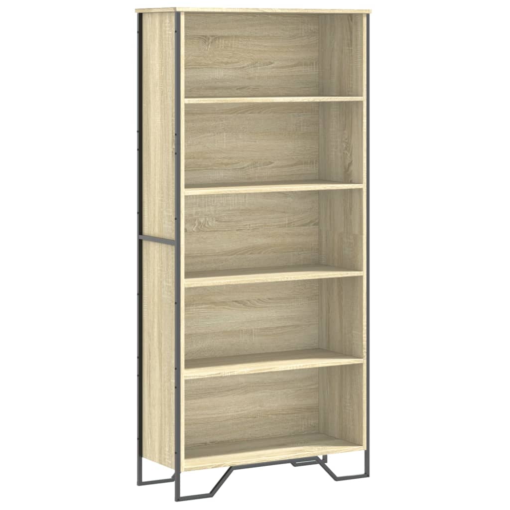 Bibliothèque 80X31X Bois D'ingénierie Chêne Sonoma