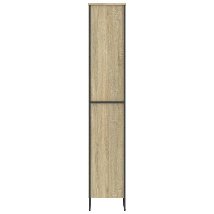 Bibliothèque 80X31X Bois D'ingénierie Chêne Sonoma