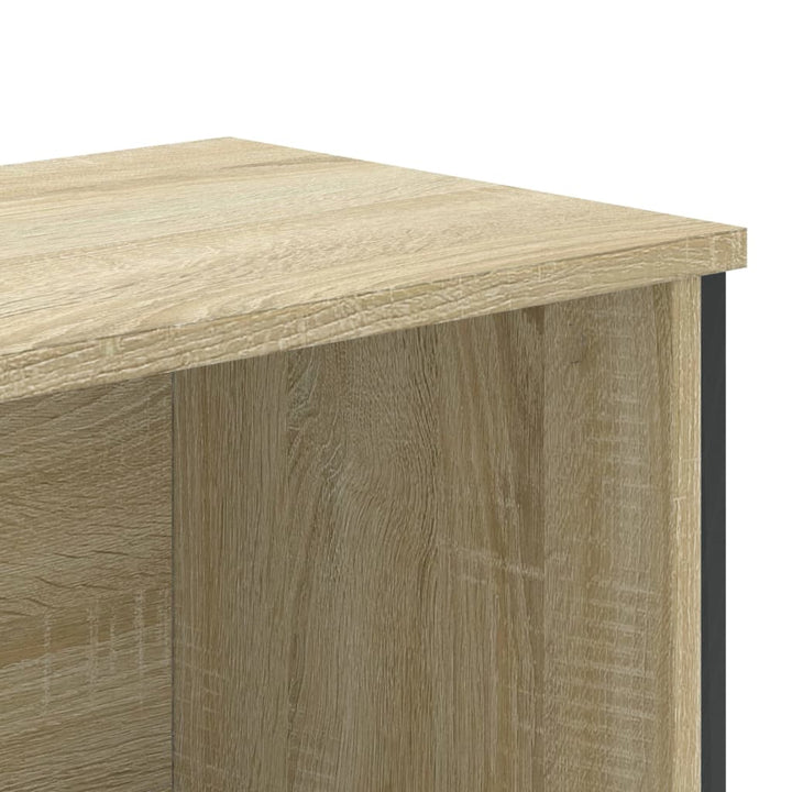 Bibliothèque 80X31X Bois D'ingénierie Chêne Sonoma