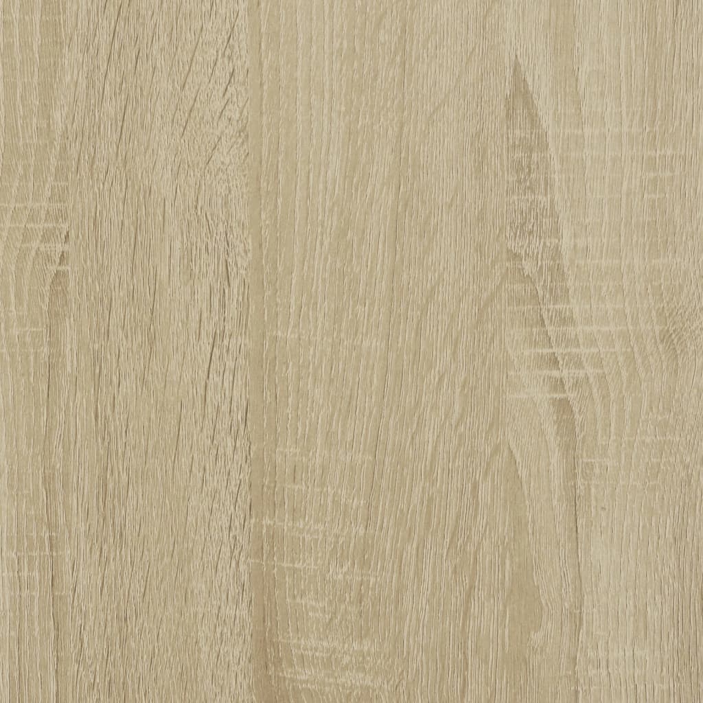 Bibliothèque 80X31X Bois D'ingénierie Chêne Sonoma