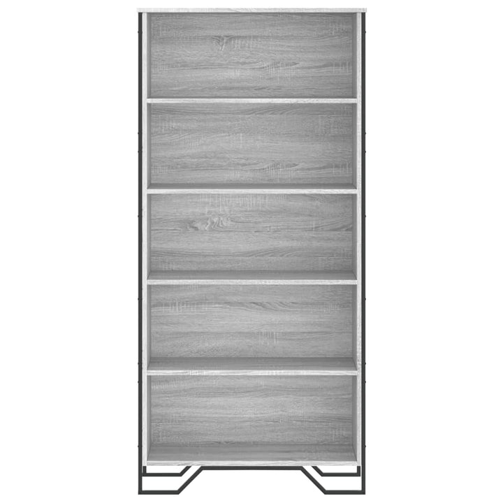 Bibliothèque 80X31X Bois D'ingénierie Sonoma Gris