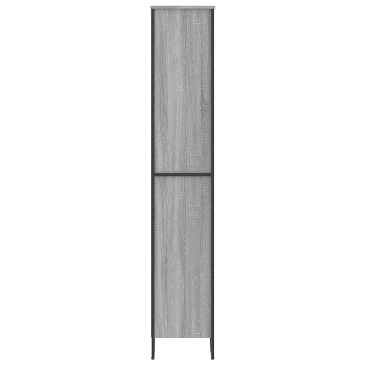 Bibliothèque 80X31X Bois D'ingénierie Sonoma Gris
