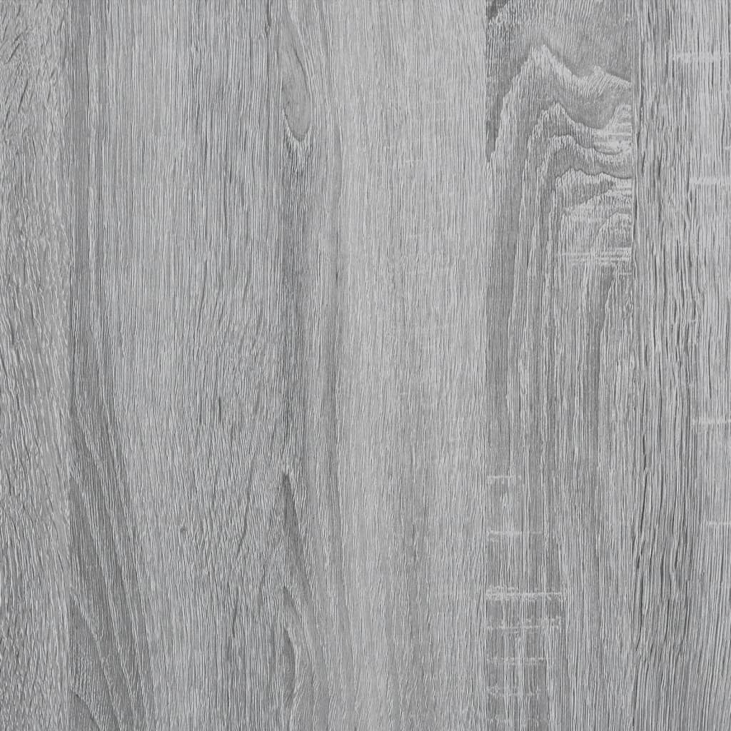 Bibliothèque 80X31X Bois D'ingénierie Sonoma Gris