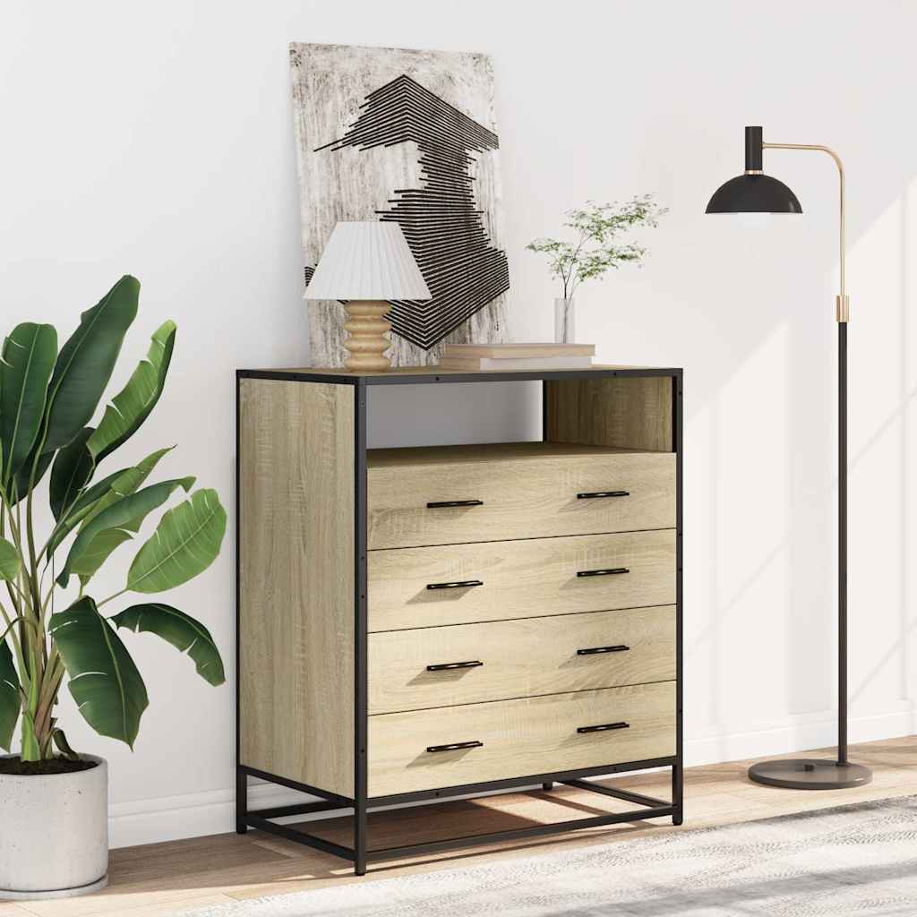 Commode 70X41X83,5 Cm Bois D'ingénierie