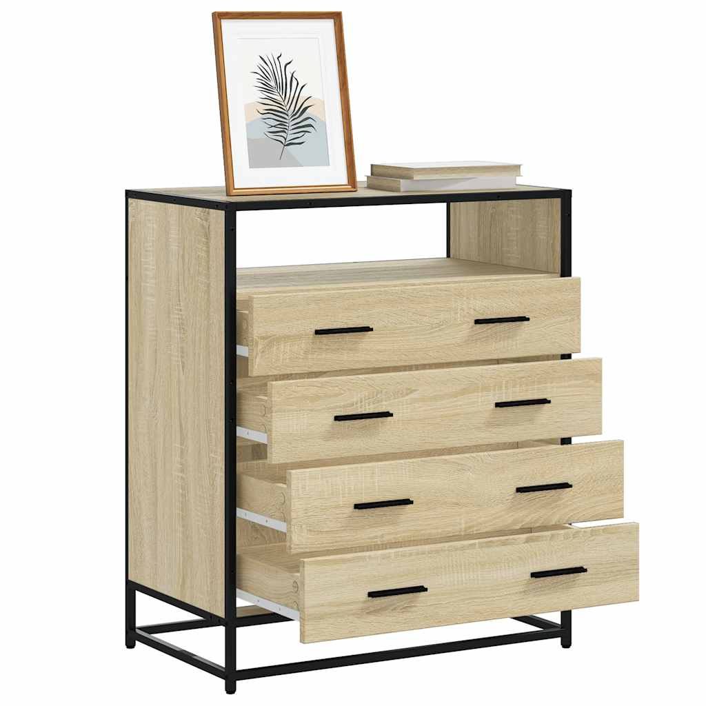 Commode 70X41X83,5 Cm Bois D'ingénierie