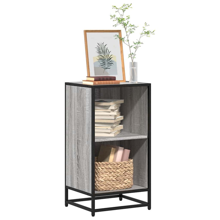 Bibliothèque 80,5X35X170,5 Cm Bois D'ingénierie Sonoma Gris