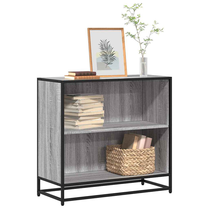 Bibliothèque 80,5X35X170,5 Cm Bois D'ingénierie Sonoma Gris