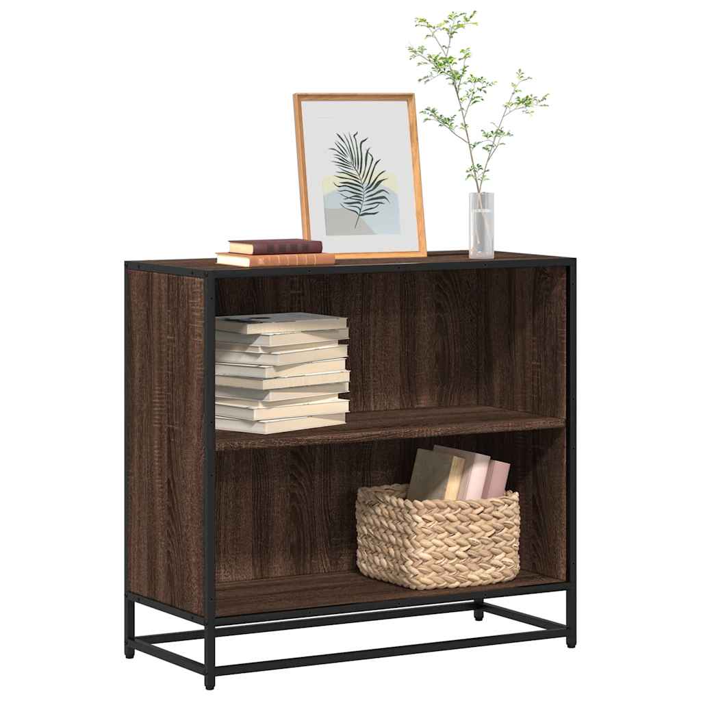 Bibliothèque 80,5X35X107,5 Cm Bois D'ingénierie Chêne Marron