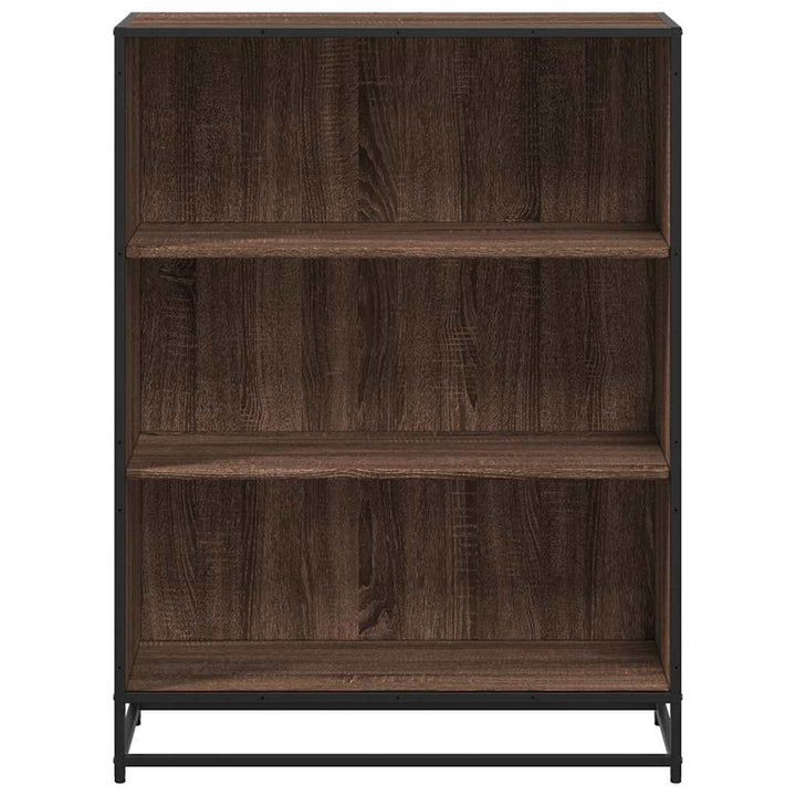 Bibliothèque 80,5X35X107,5 Cm Bois D'ingénierie Chêne Marron