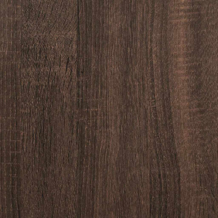 Bibliothèque 80,5X35X107,5 Cm Bois D'ingénierie Chêne Marron