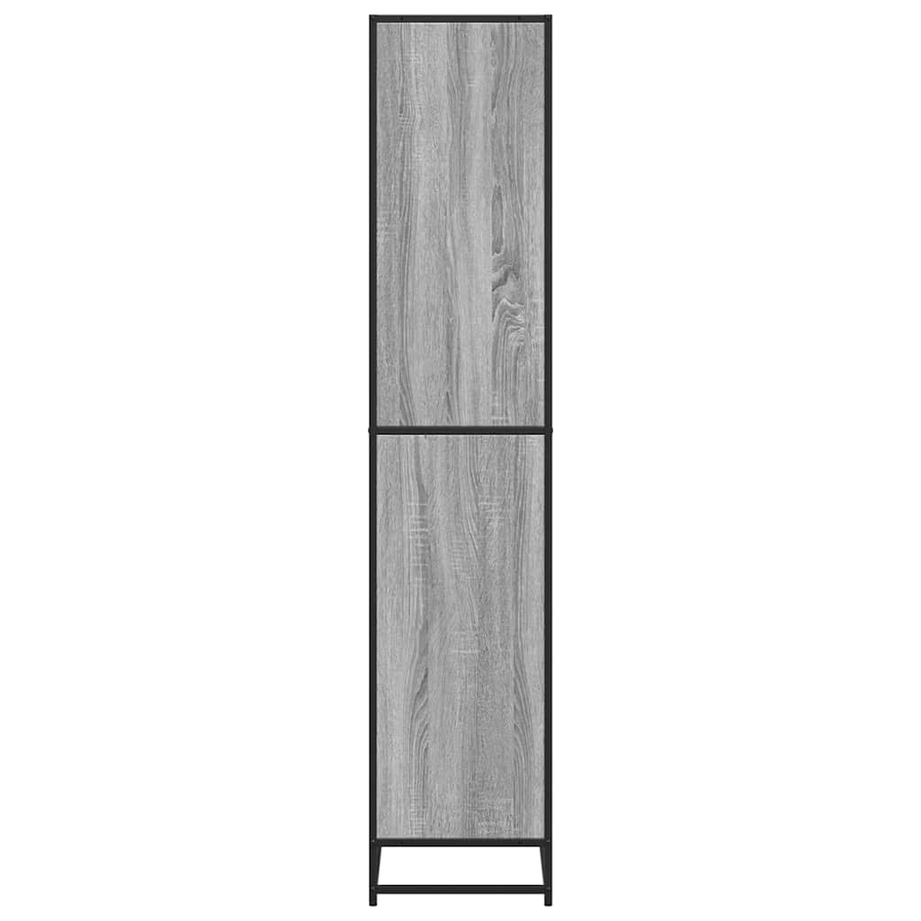 Bibliothèque 80,5X35X170,5 Cm Bois D'ingénierie Sonoma Gris