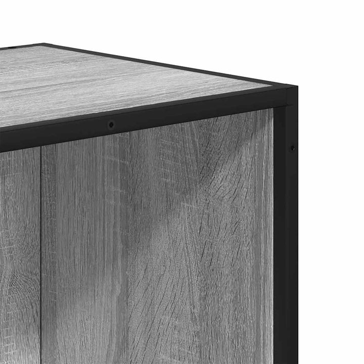 Bibliothèque 80,5X35X170,5 Cm Bois D'ingénierie Sonoma Gris
