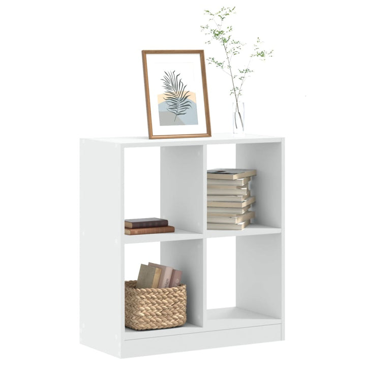 Bibliothèque 102X32X Bois D'ingénierie Blanc