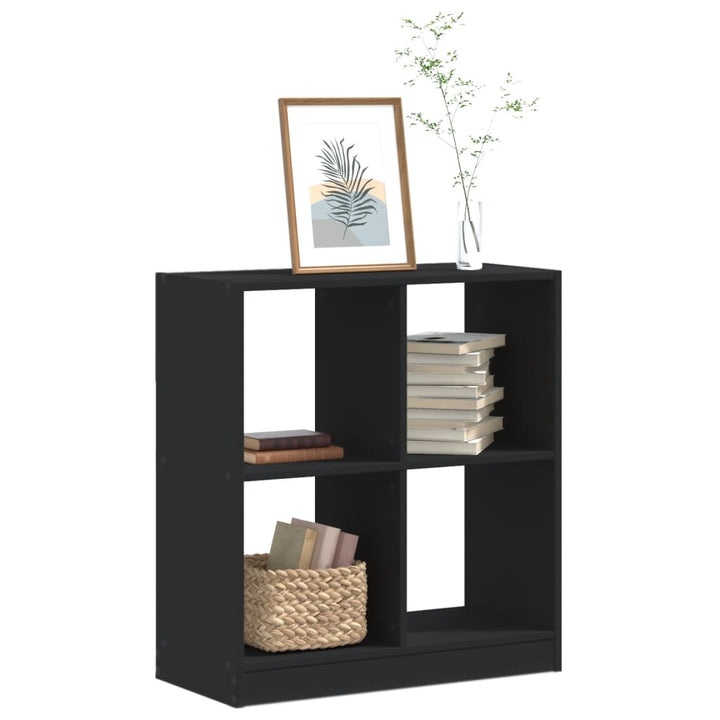 Bibliothèque 102X32X Bois D'ingénierie Noir