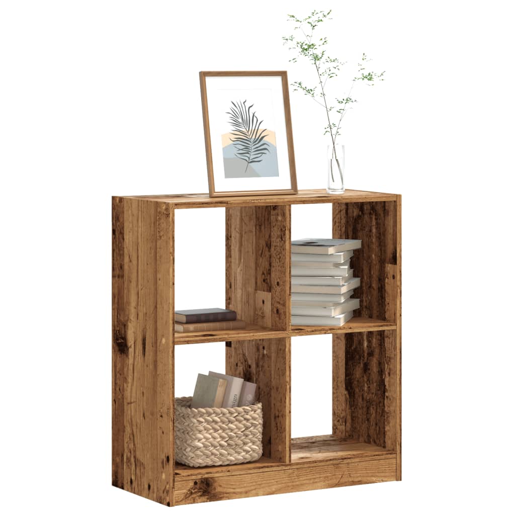 Bibliothèque 102X32X Bois D'ingénierie Vieux Bois