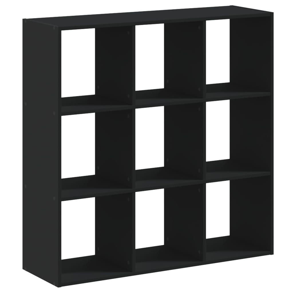 Bibliothèque 102X32X Bois D'ingénierie Noir