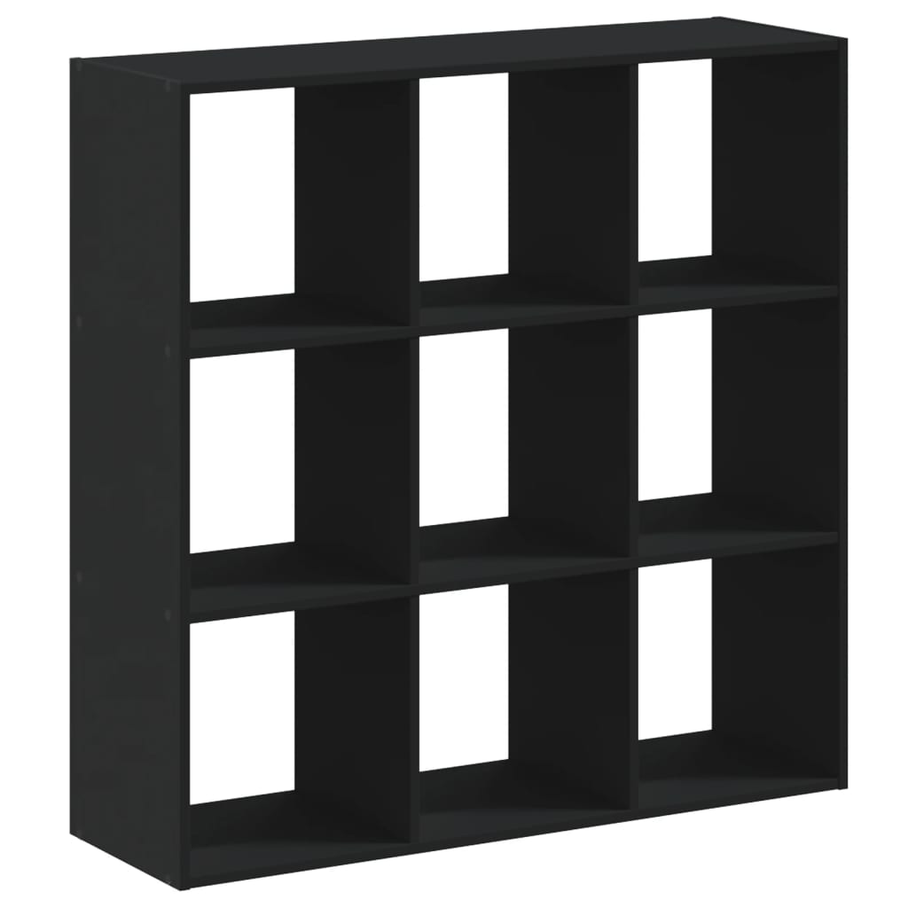 Bibliothèque 102X32X Bois D'ingénierie Noir