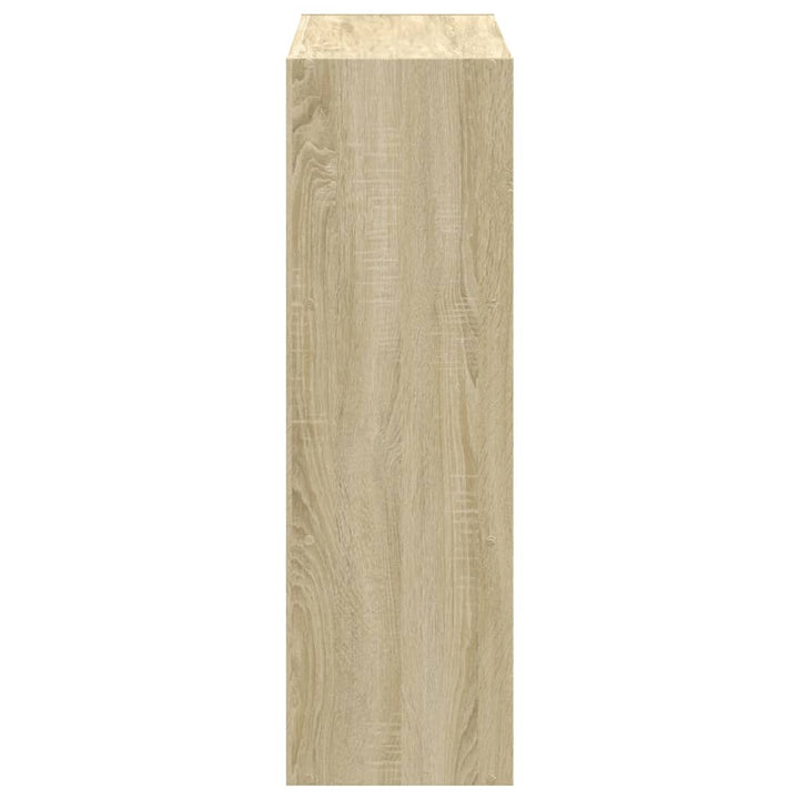Bibliothèque 102X32X Bois D'ingénierie Chêne Sonoma