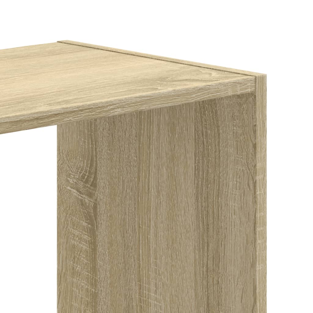 Bibliothèque 102X32X Bois D'ingénierie Chêne Sonoma