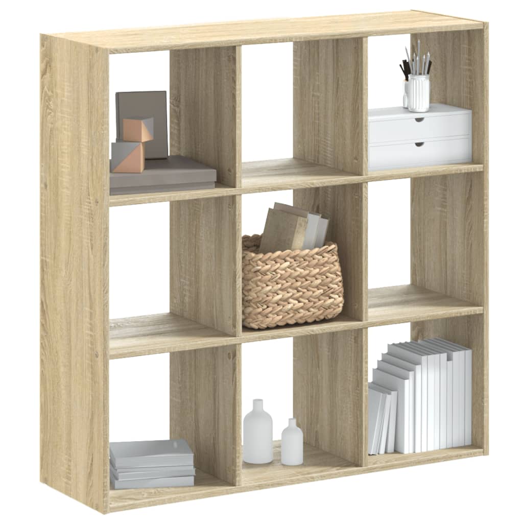 Bibliothèque 102X32X Bois D'ingénierie Chêne Sonoma