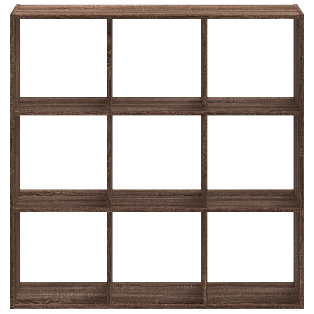 Bibliothèque 102X32X Bois D'ingénierie Chêne Marron