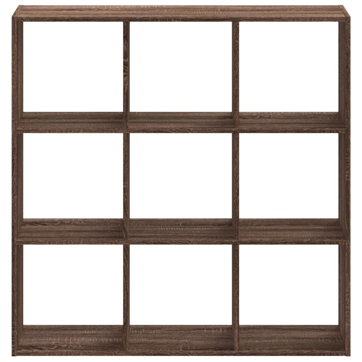 Bibliothèque 102X32X Bois D'ingénierie Chêne Marron