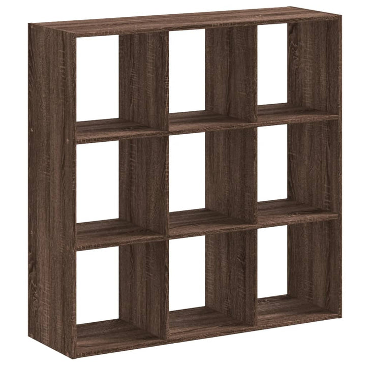 Bibliothèque 102X32X Bois D'ingénierie Chêne Marron