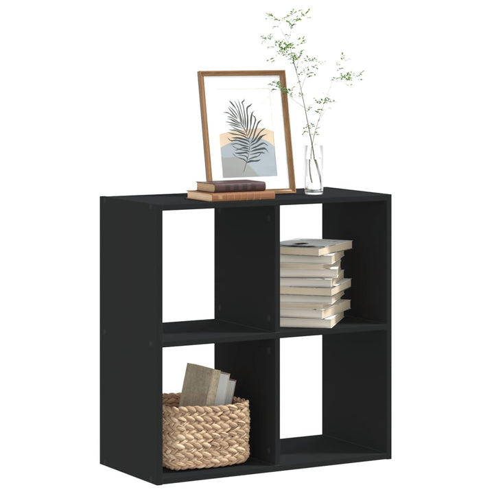 Bibliothèque 102X32X Bois D'ingénierie Noir