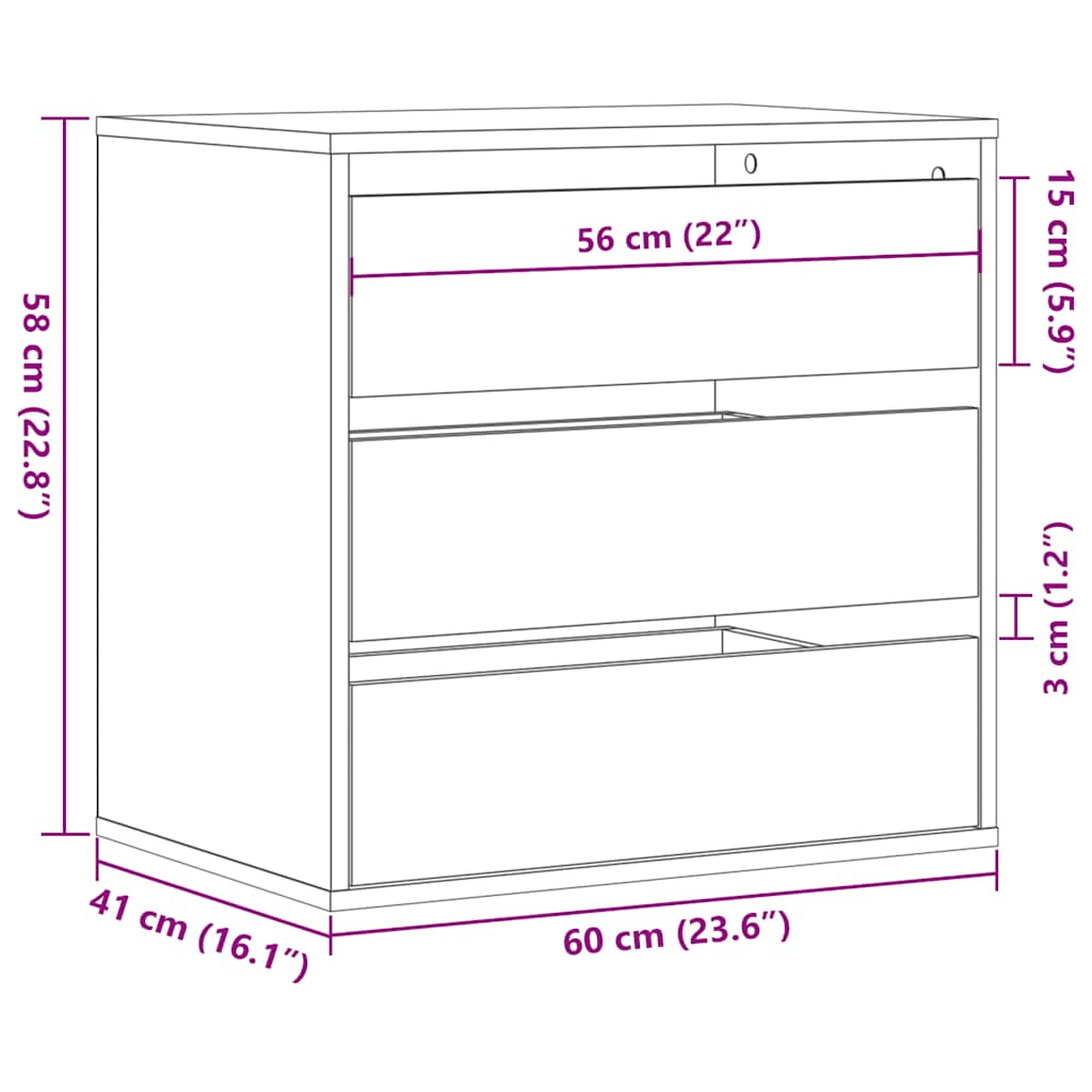 Commode D'angle Bois D'ingénierie