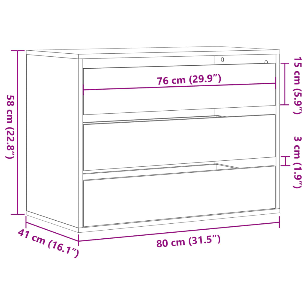 Commode D'angle Bois D'ingénierie