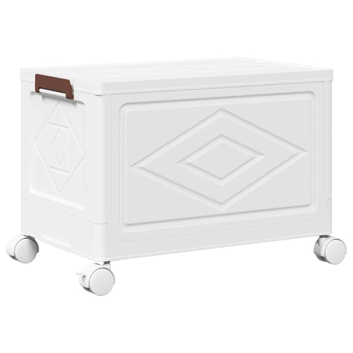 Boîte De Rangement Empilable Avec Roues 28 L 48,5X29,5X33 Cm