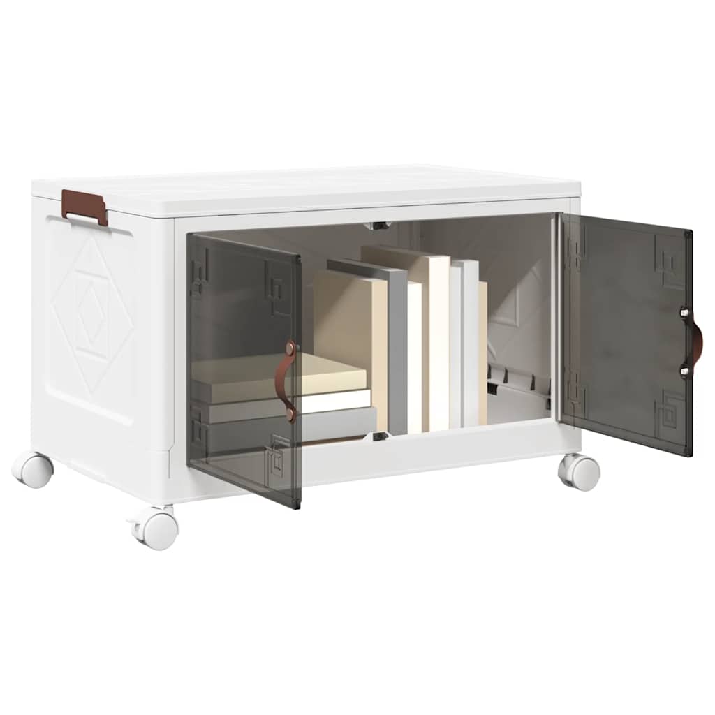 Boîte De Rangement Empilable Avec Roues 28 L 48,5X29,5X33 Cm