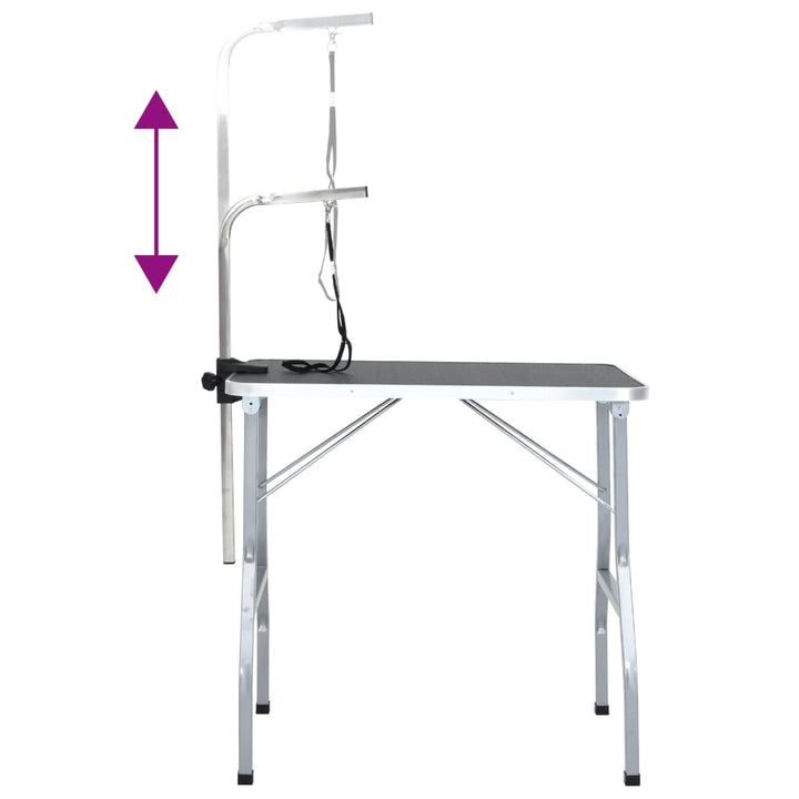 Table De Toilettage Ajustable Pour Chiens Chats 1 Potence