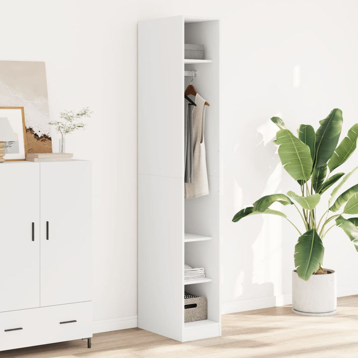 Garde-Robe Bois D'ingénierie Blanc