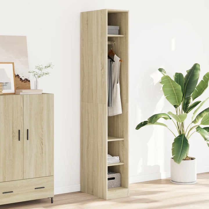 Garde-Robe Bois D'ingénierie Chêne Sonoma