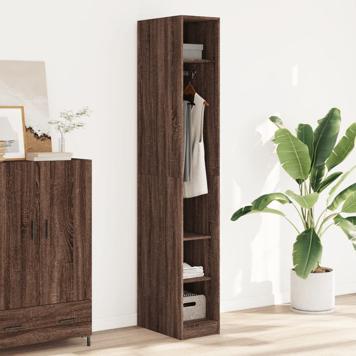Garde-Robe Bois D'ingénierie Chêne Marron
