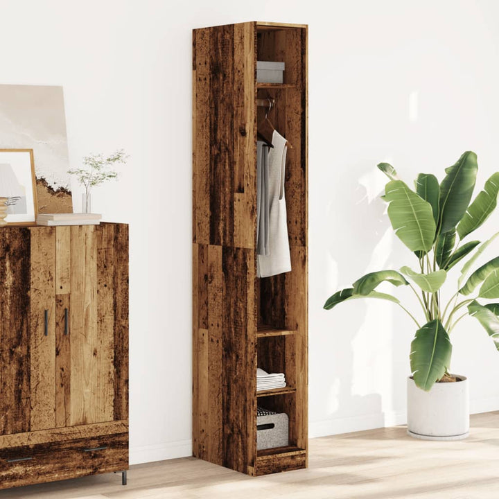 Garde-Robe Bois D'ingénierie Vieux Bois