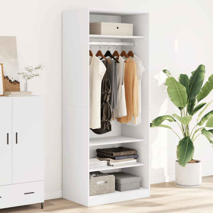 Garde-Robe Bois D'ingénierie Blanc
