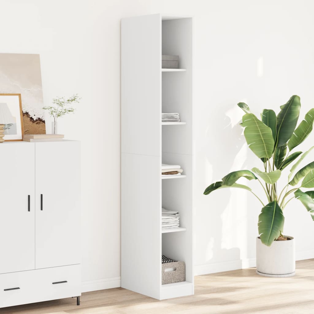 Garde-Robe Bois D'ingénierie Blanc