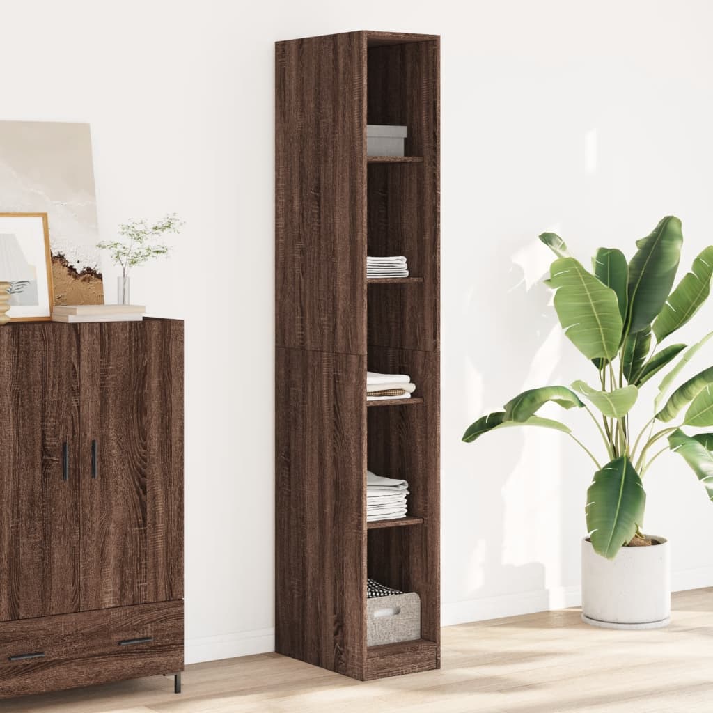 Garde-Robe Bois D'ingénierie Chêne Marron