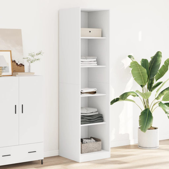 Garde-Robe Bois D'ingénierie Blanc