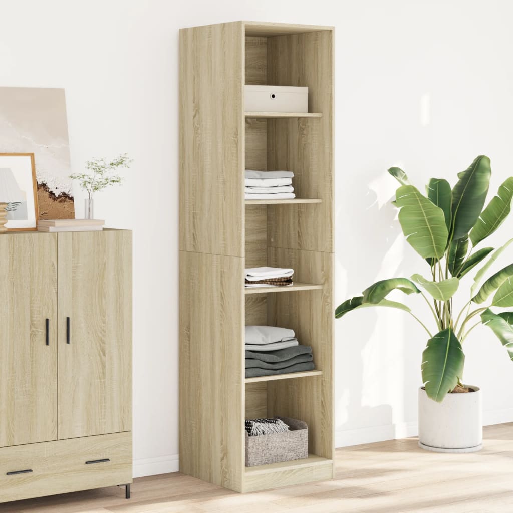Garde-Robe Bois D'ingénierie Chêne Sonoma