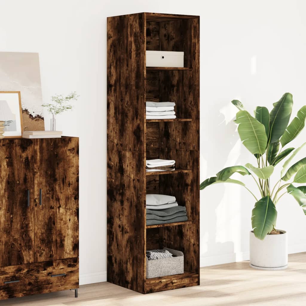 Garde-Robe Bois D'ingénierie Chêne Fumé