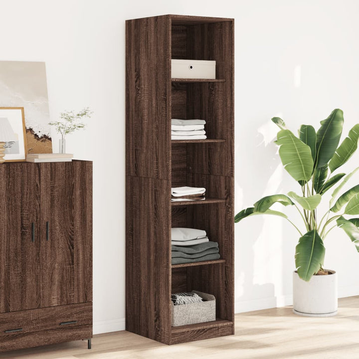 Garde-Robe Bois D'ingénierie Chêne Marron