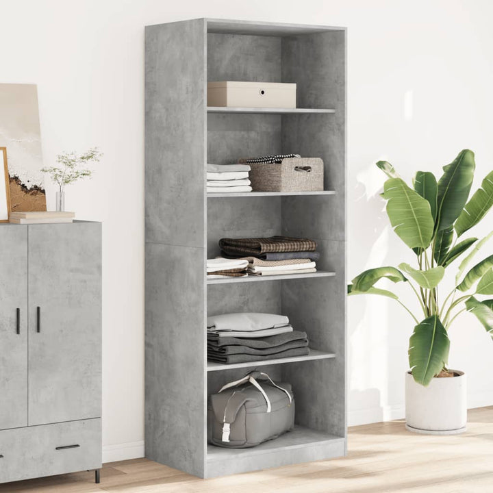 Garde-Robe Aggloméré Gris Béton