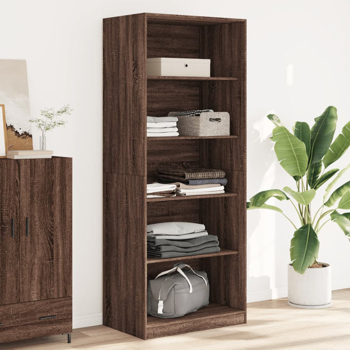 Garde-Robe Bois D'ingénierie Chêne Marron