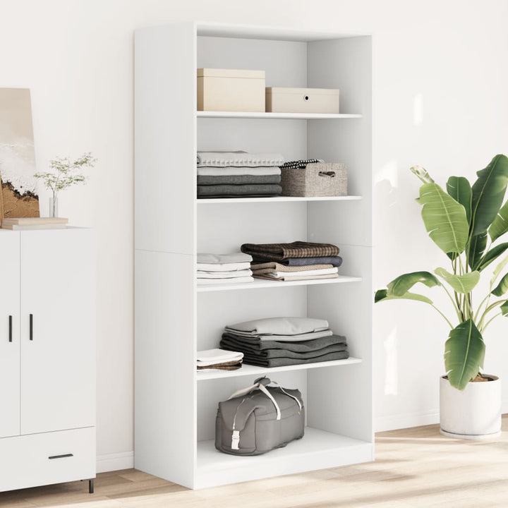 Garde-Robe Bois D'ingénierie Blanc