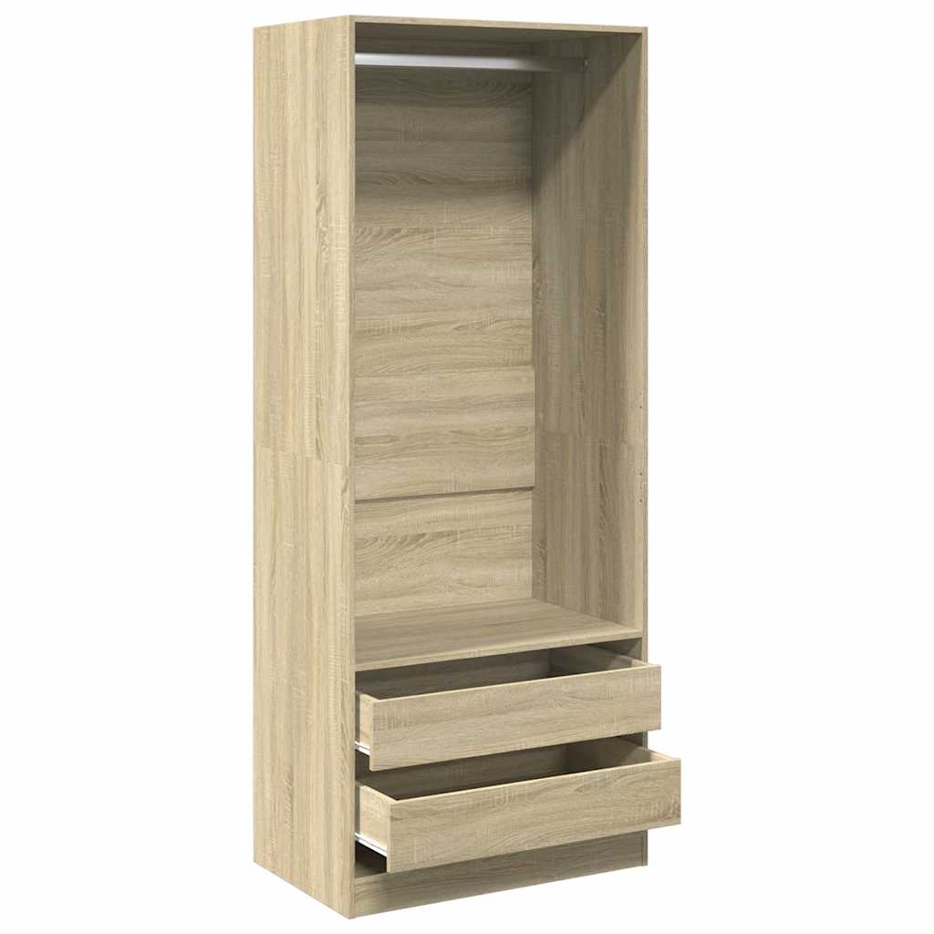 Garde-Robe Bois D'ingénierie Chêne Sonoma