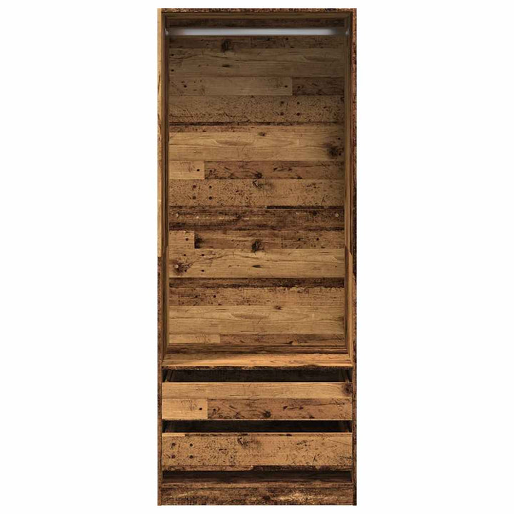 Garde-Robe Bois D'ingénierie Vieux Bois